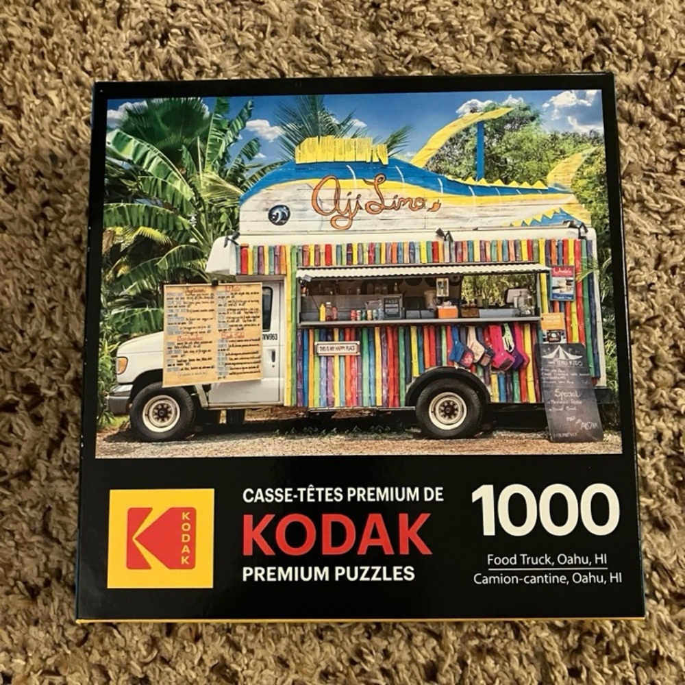 Kodak Premium Food Truck, Oahu, HI 1000-piece jigsaw puzzle.